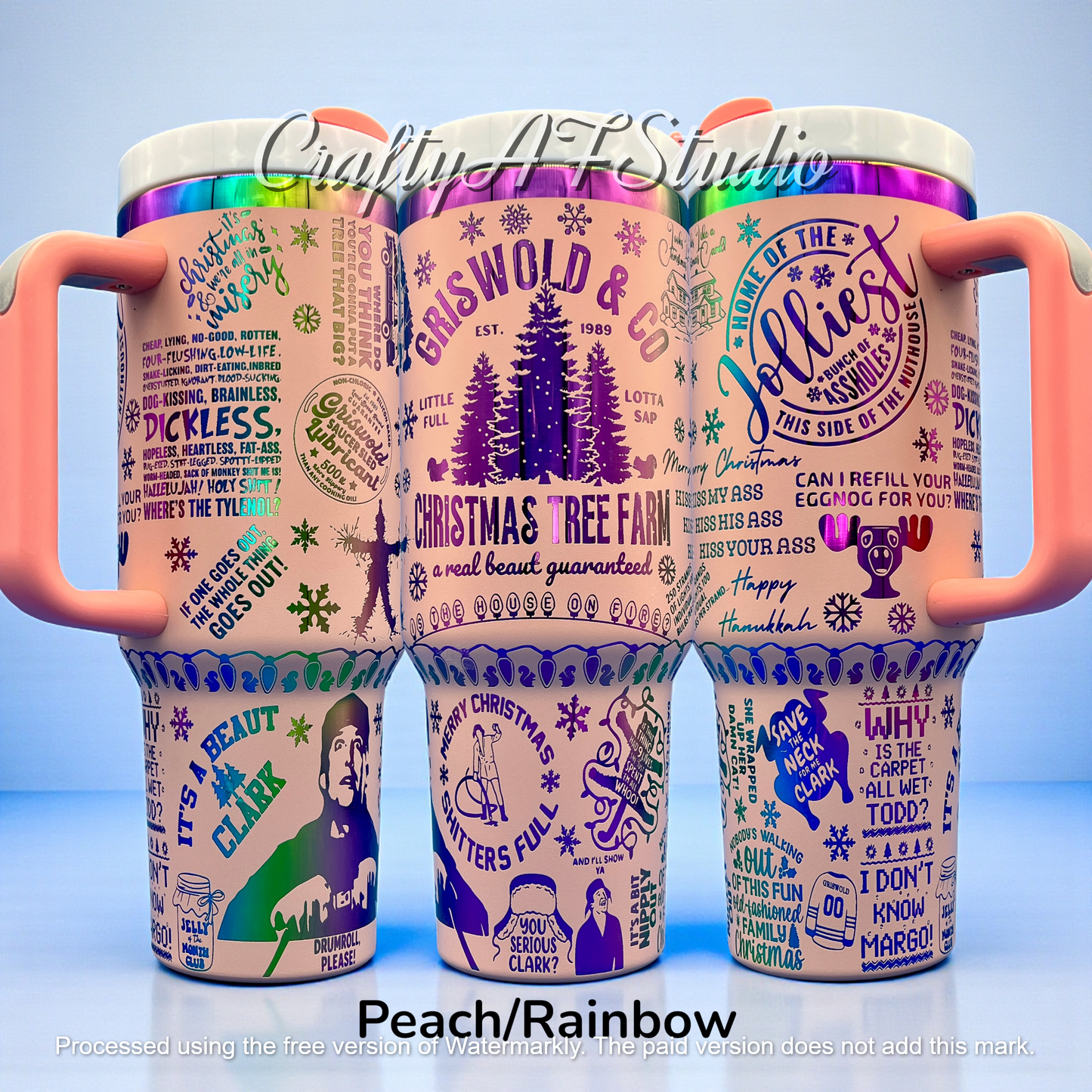 Christmas Vacation - Digtal File for Laser Engraving Tumblers