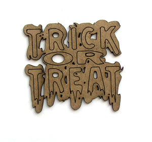 Trick or Treat Chipboard