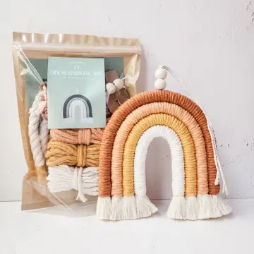 Rainbow Macrame Kit