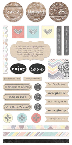 Illumination Elements Stickers 6x12