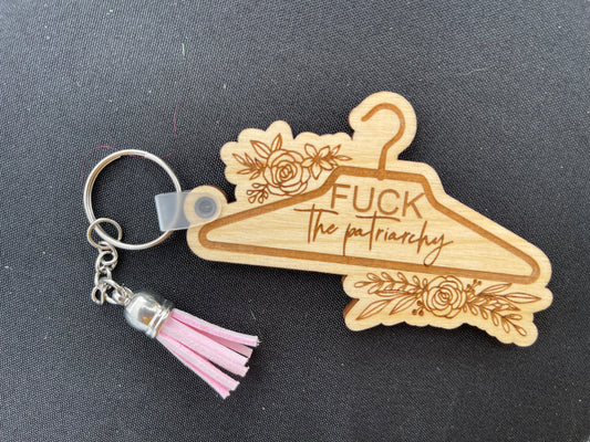 F the Patriarchy Keychain