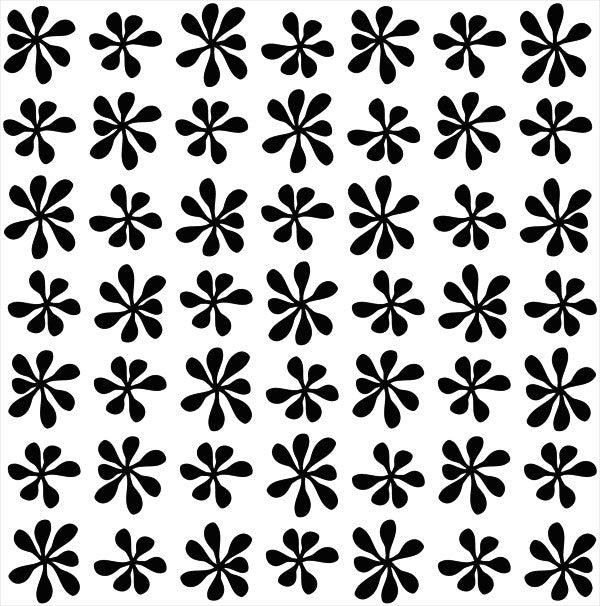 Homegrown - Floral Stencil