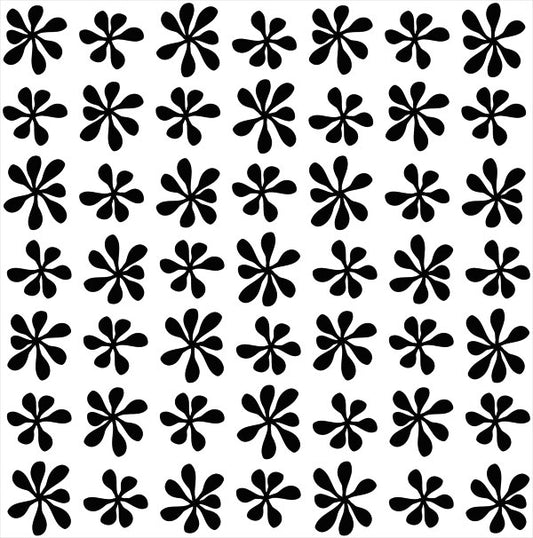 Homegrown - Floral Stencil