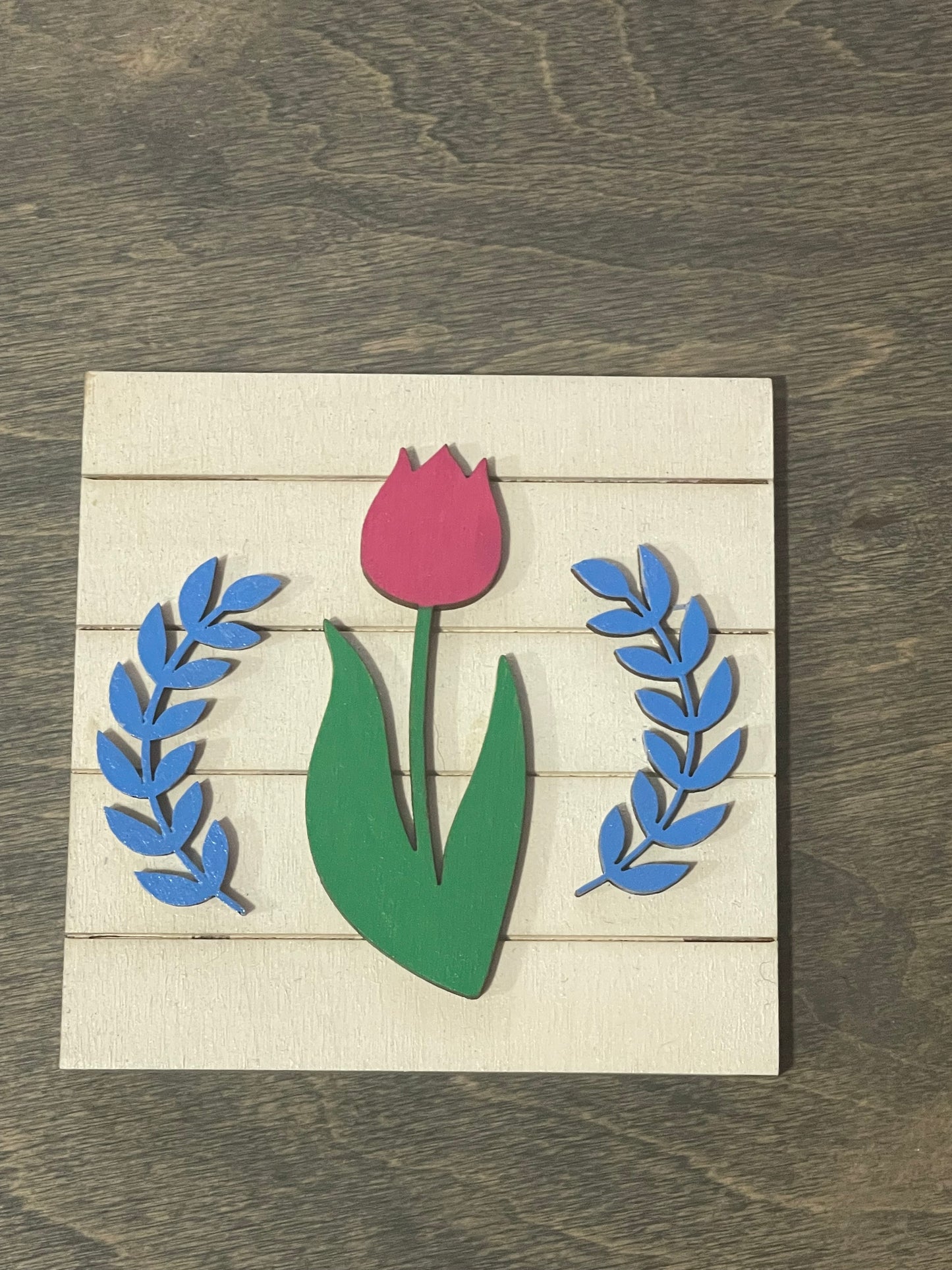 Spring Tulip square insert