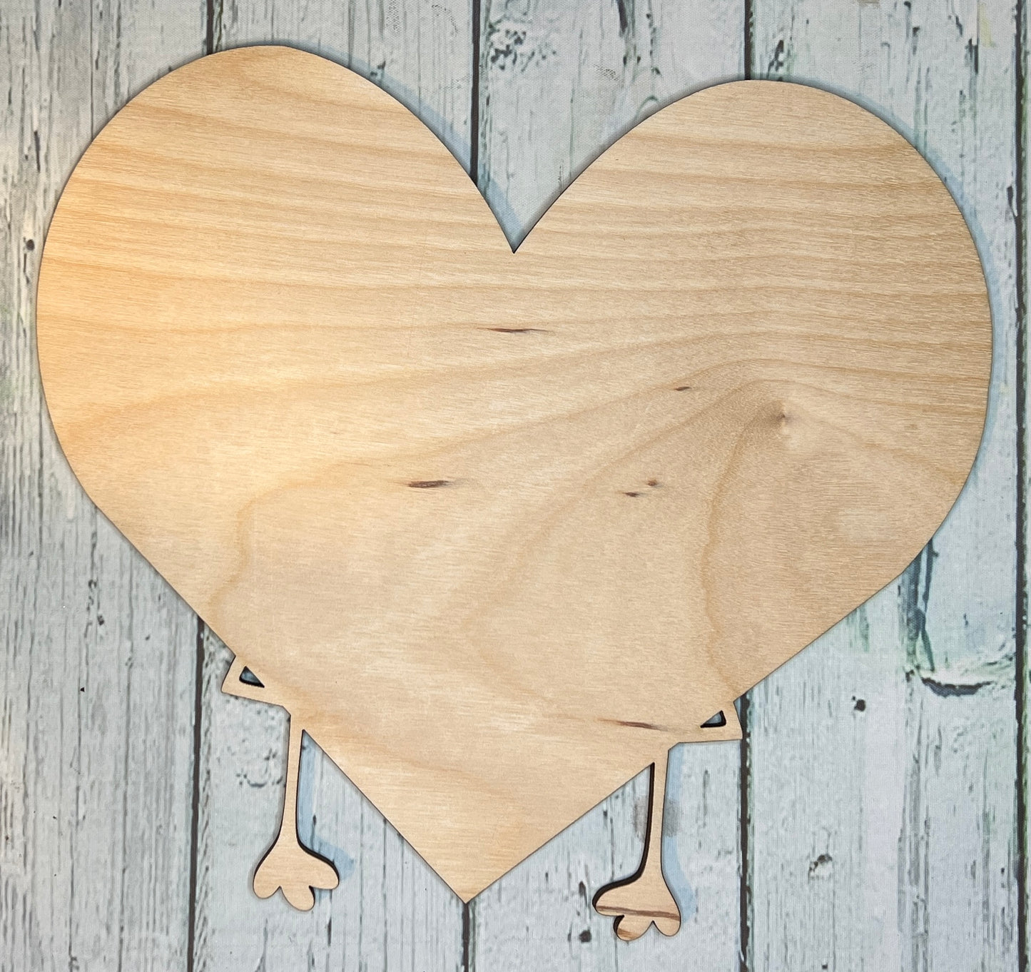 Flamingo Love - DIY Blank Wood Round Kit