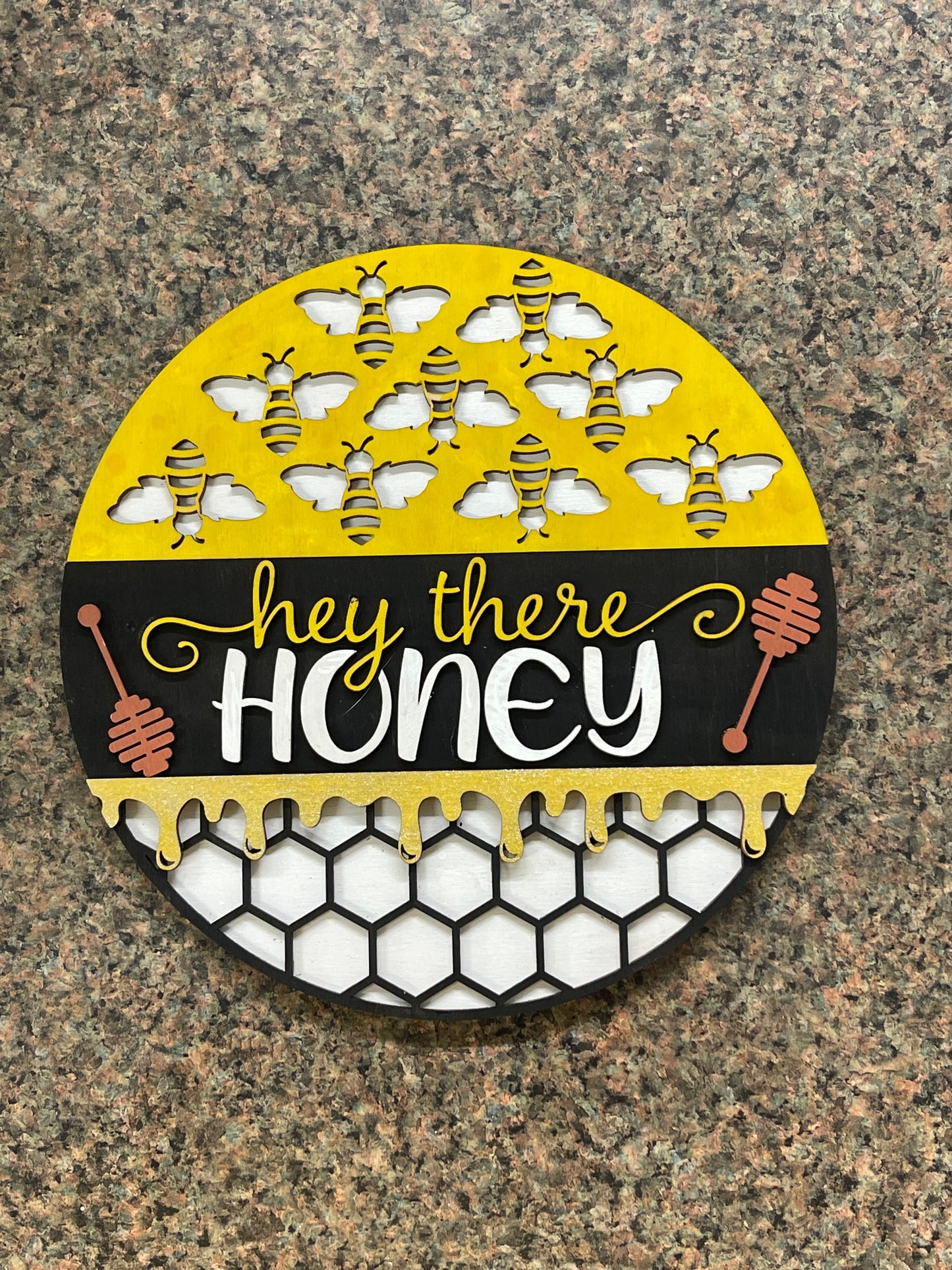 Hey there Honey Doorhanger