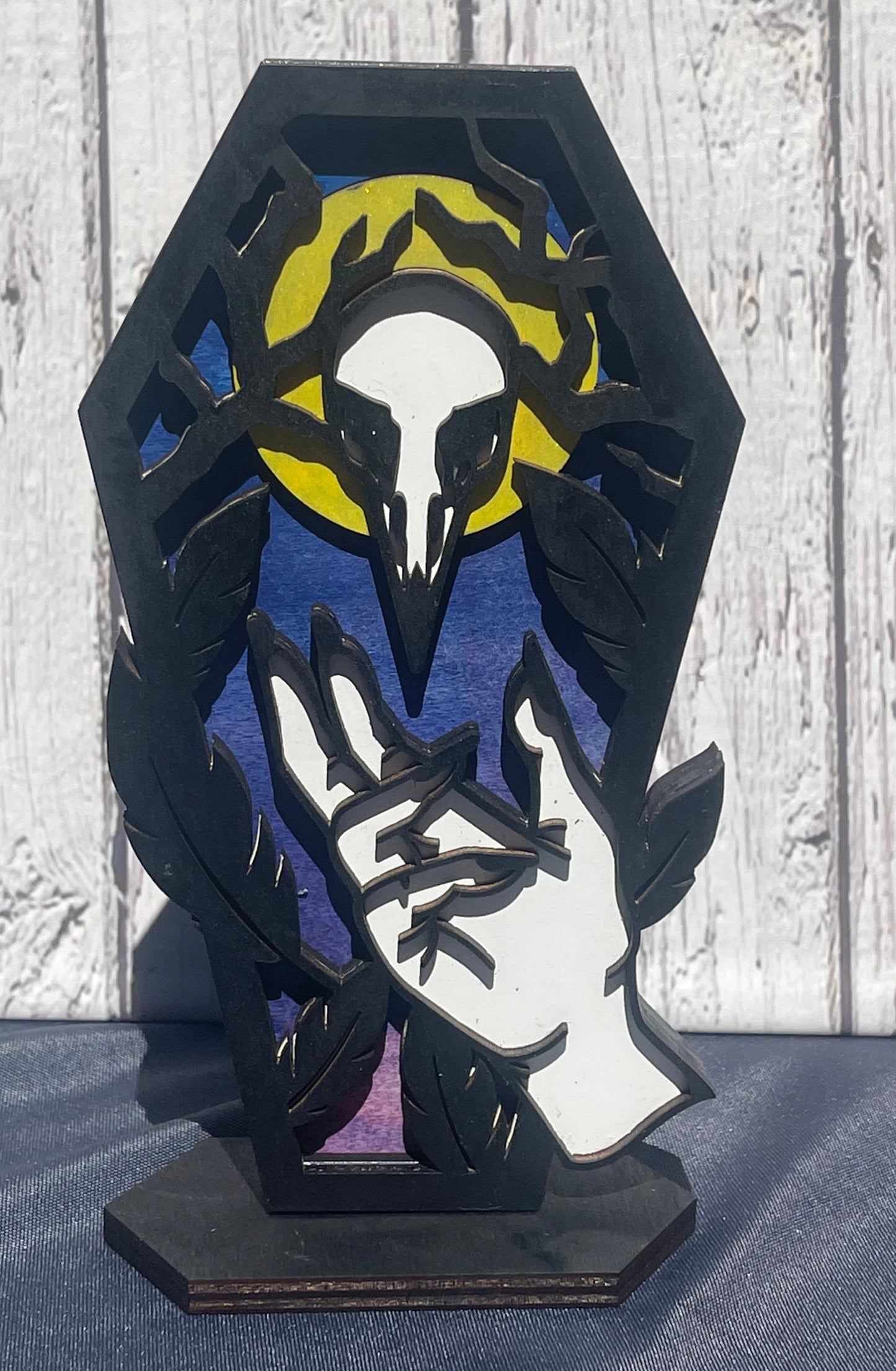Skull Coffin Hand