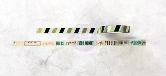 Teal and Gold Washi Tape