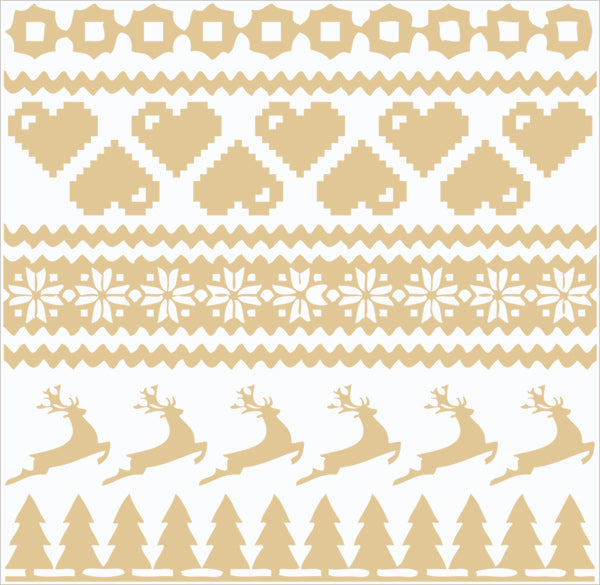 Northern Lights - Nordic Winter Chipboard