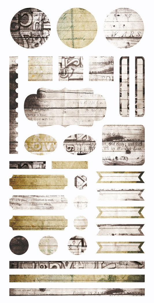 Writer's Block 6x12 Stickers