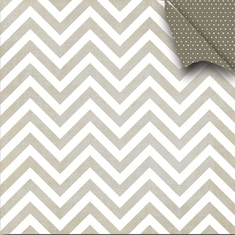 Smoky Chevron Cardstock