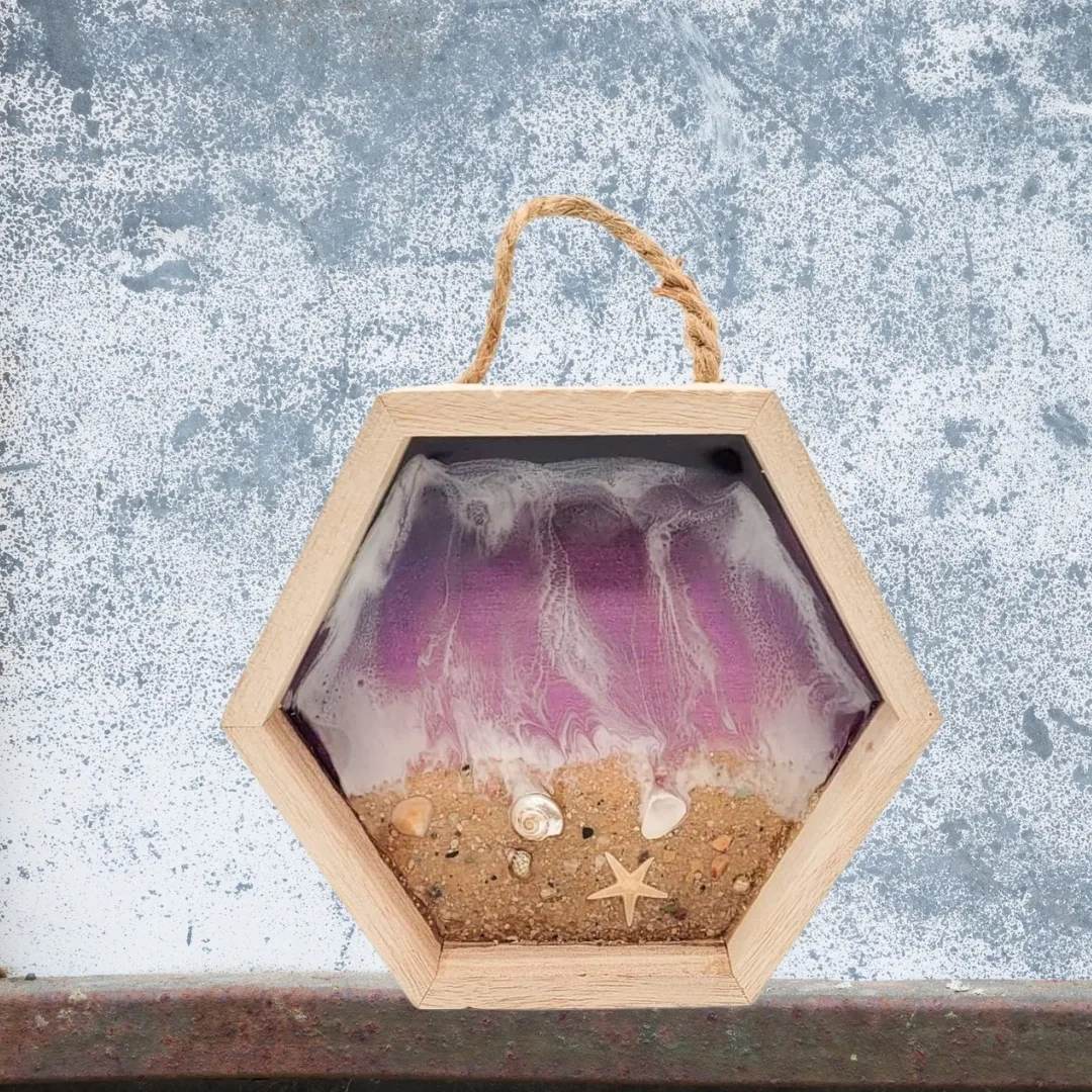 Resin Seascapes Shadowbox