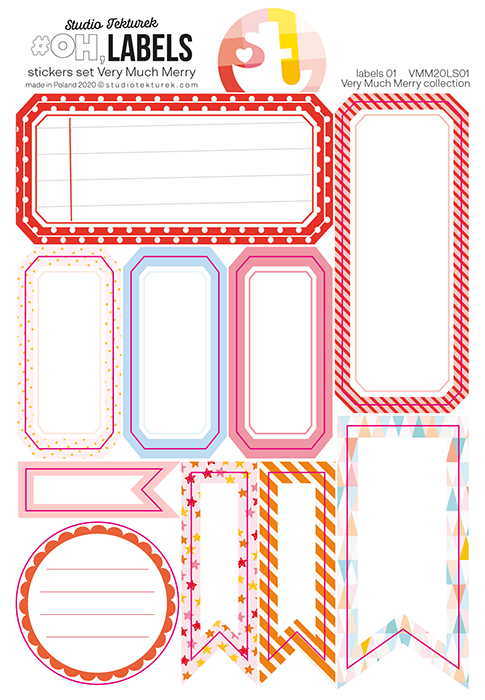 Very Merry Labels