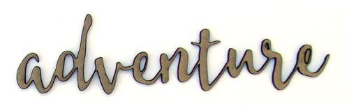 "Adventure" Word Chip