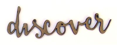 "Discover" Word Chip