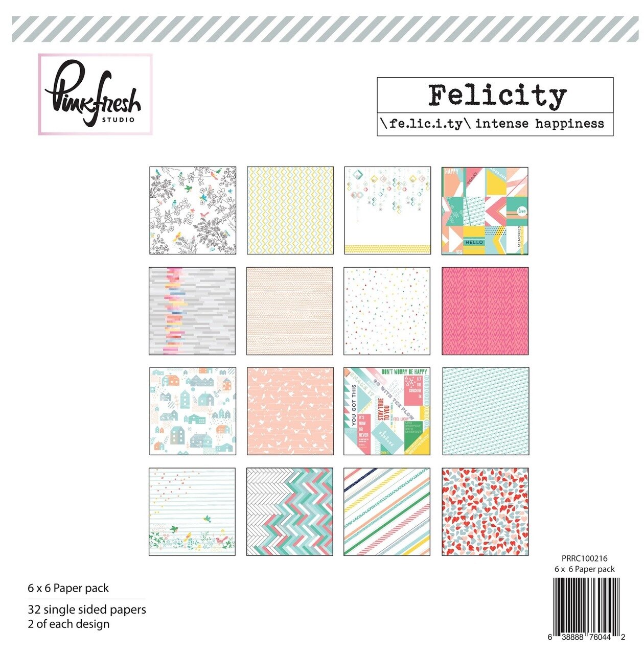 Felicity 6x6 Paper Pack