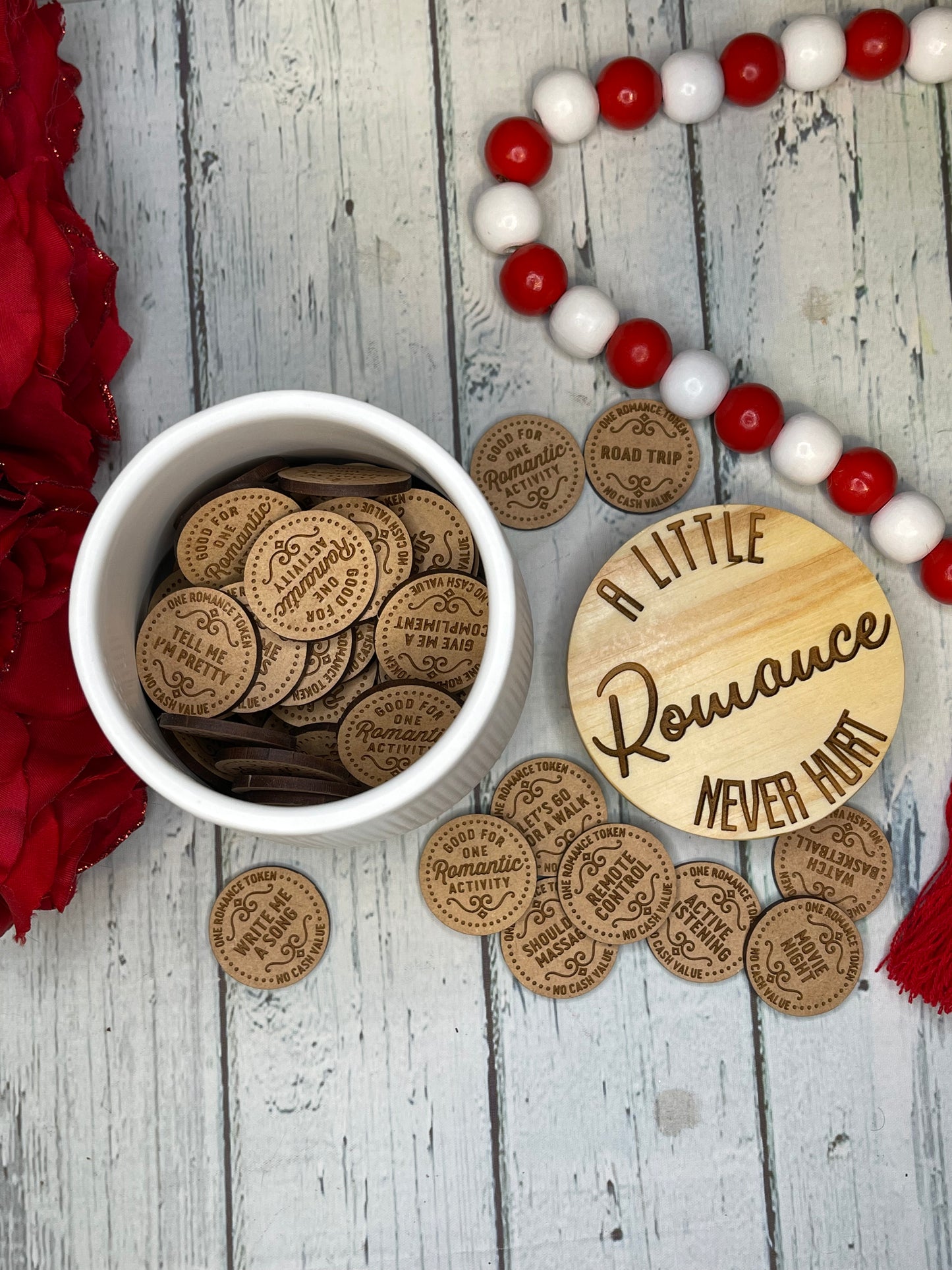 Romantic Date Night- jar of tokens