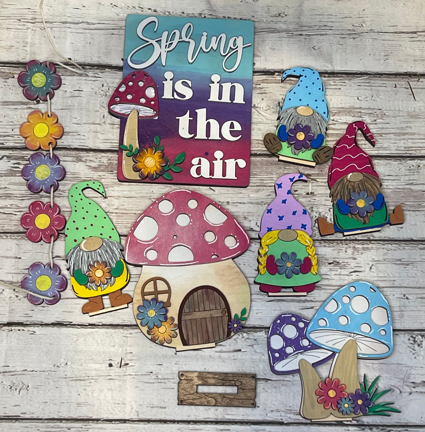 Gnome Spring Tier Tray Set