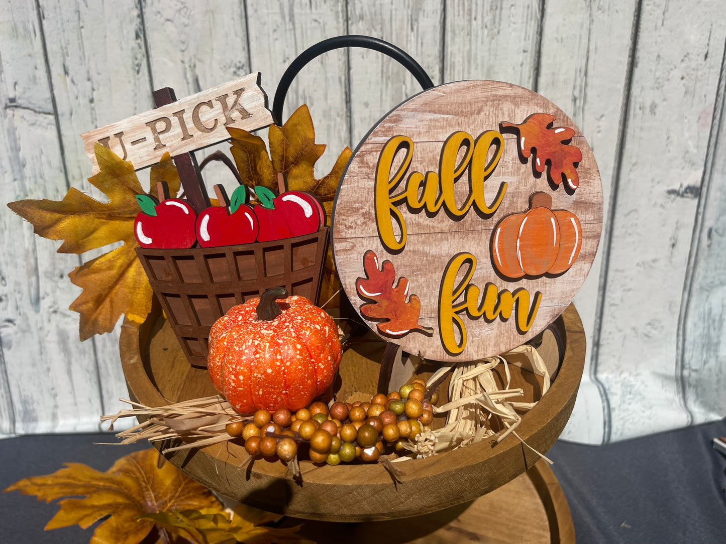 Fall Fun Tier Tray