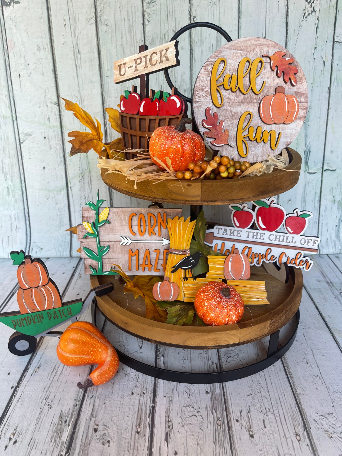 Fall Fun Tier Tray