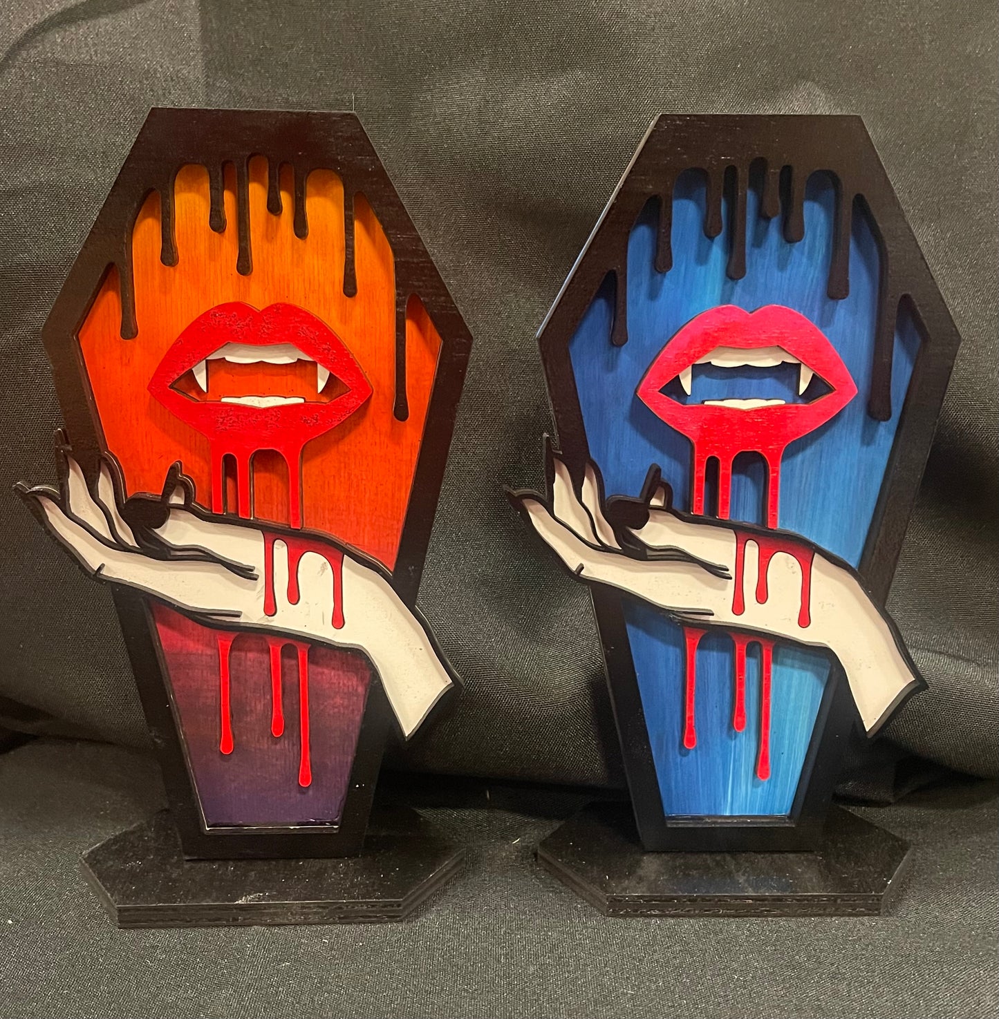 Love Bites Coffin Hand