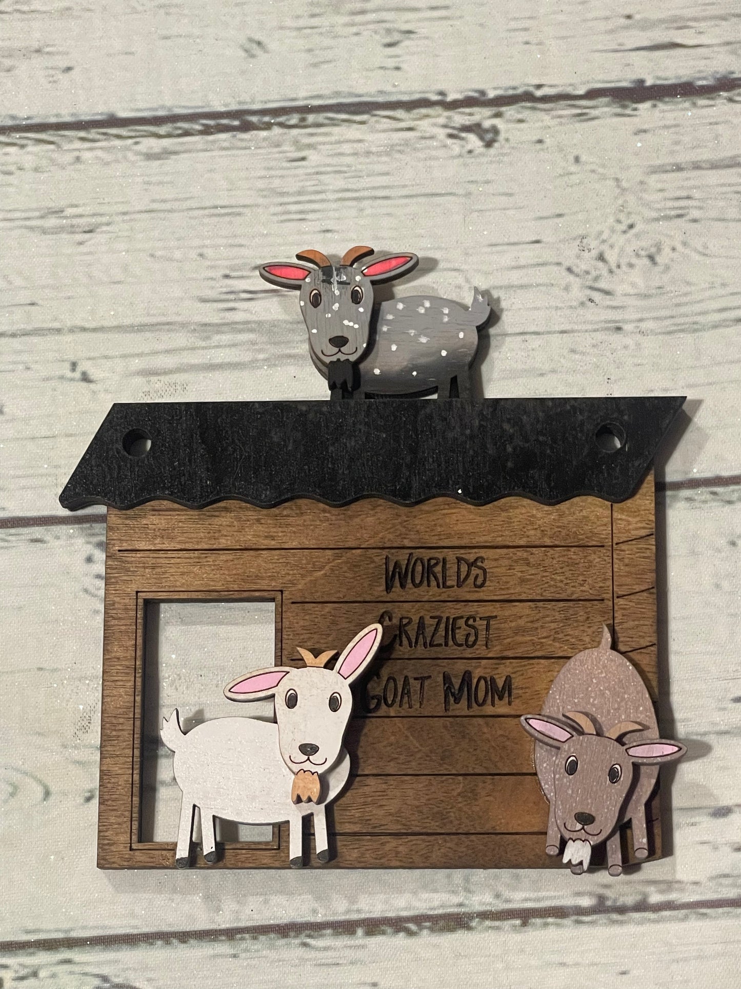 Crazy Goat Mom