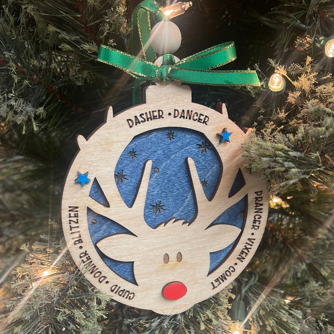 Rudolph Reindeer Ornament