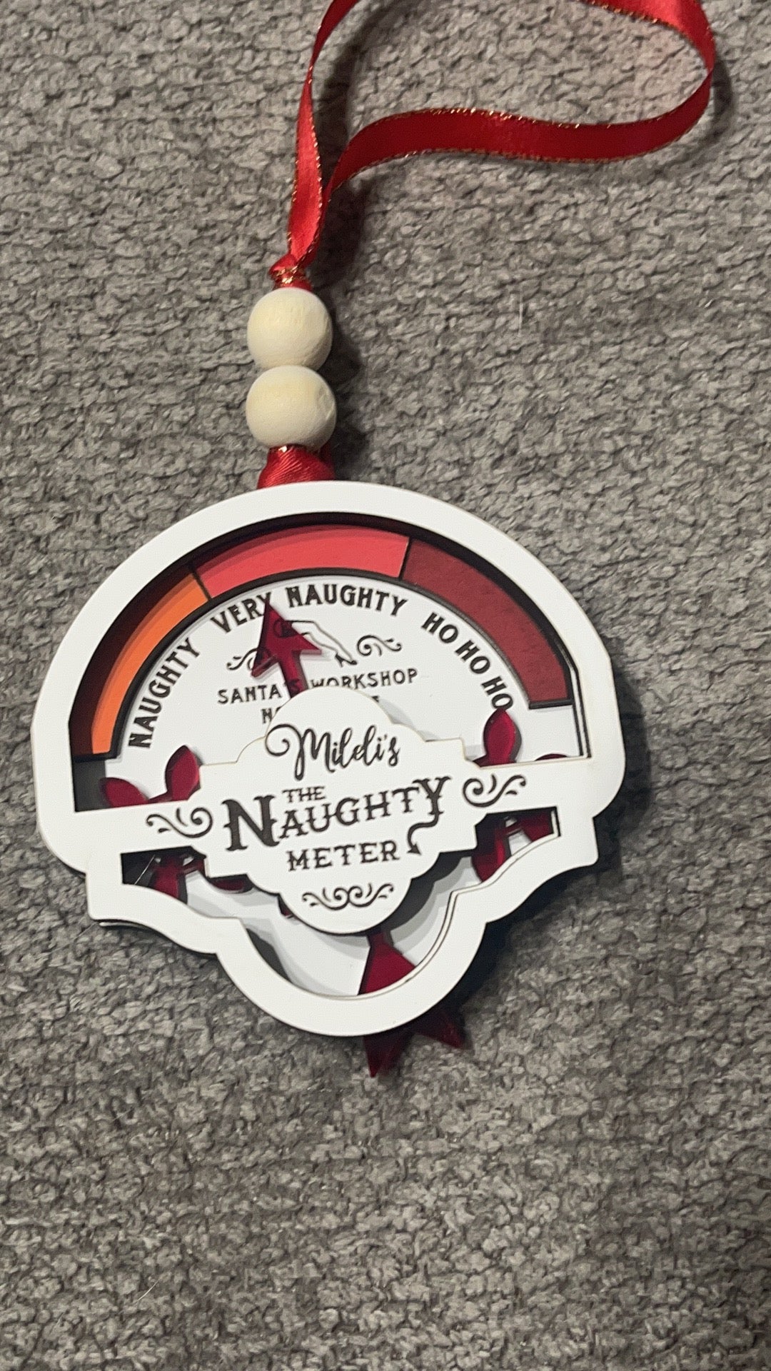 Naughty Meter Ornament