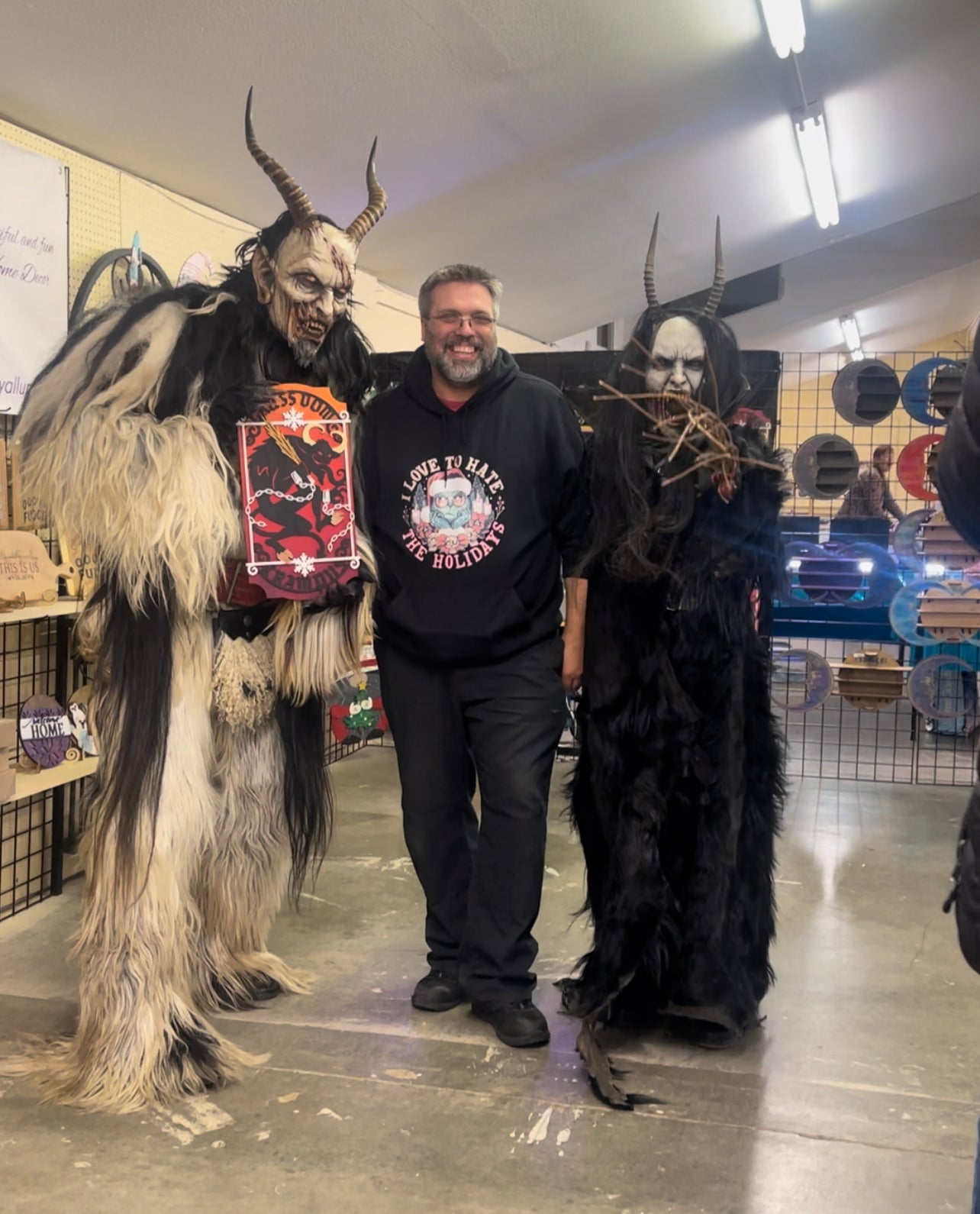 Large Krampus Sign