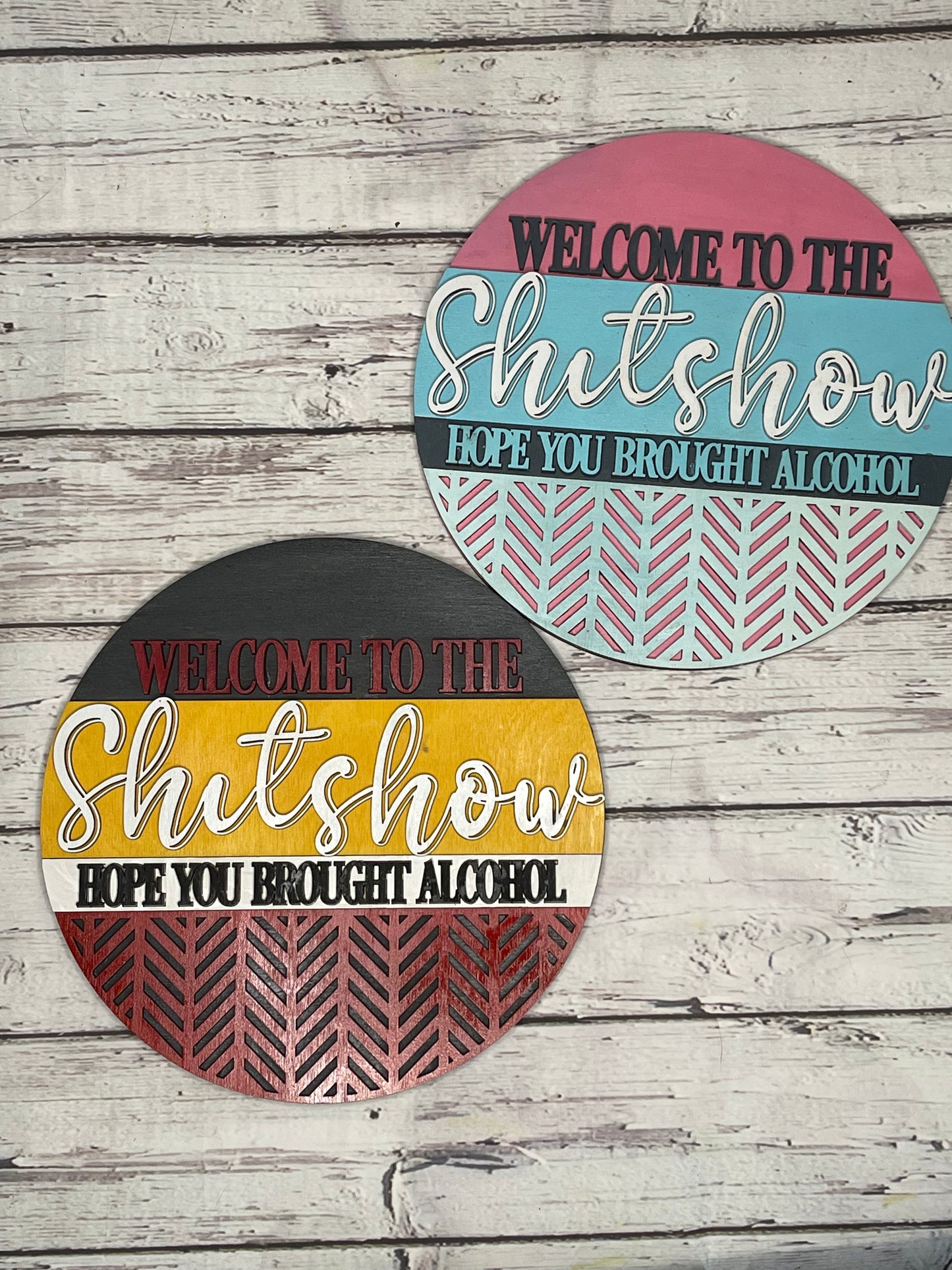 Welcome to the Show, brought alcohol