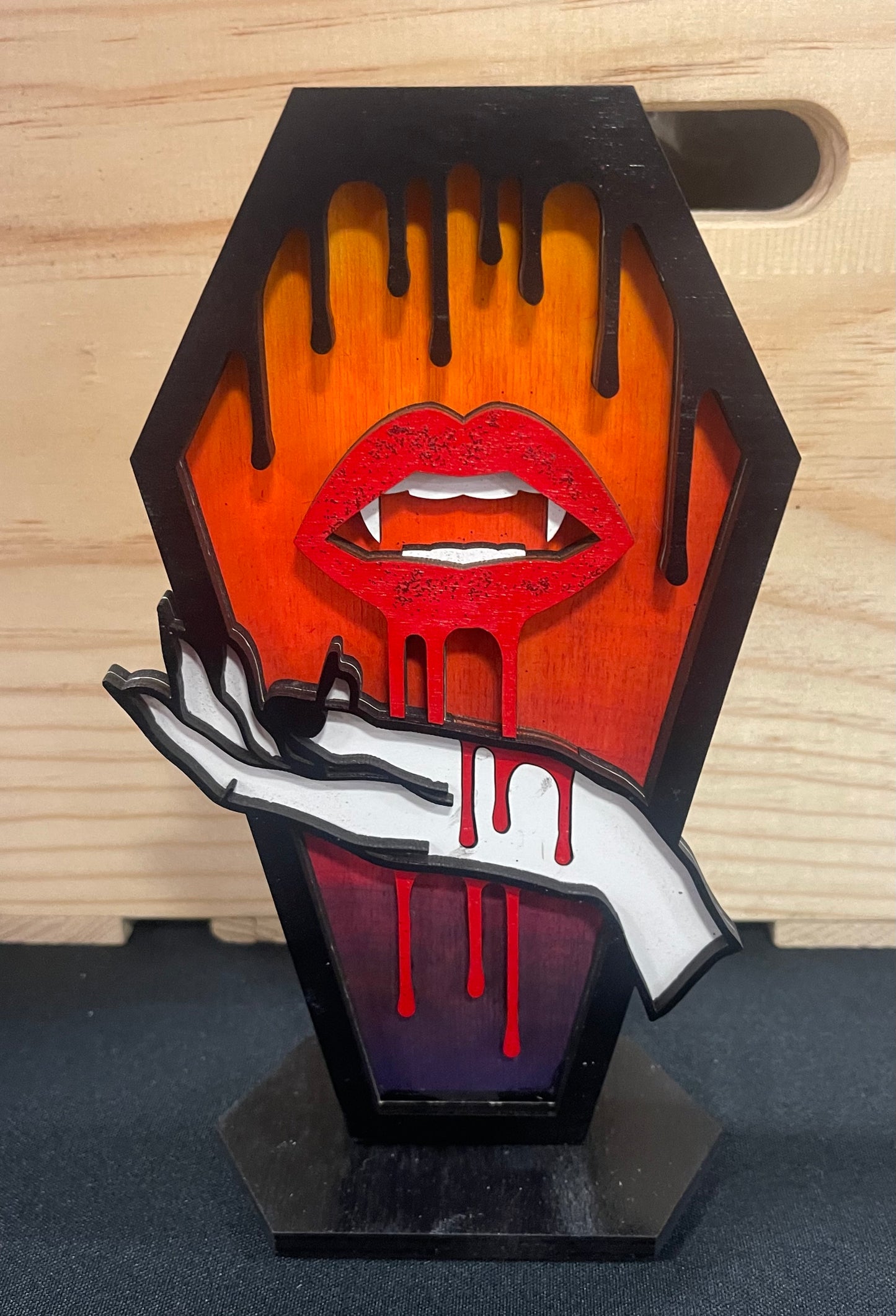 Love Bites Coffin Hand