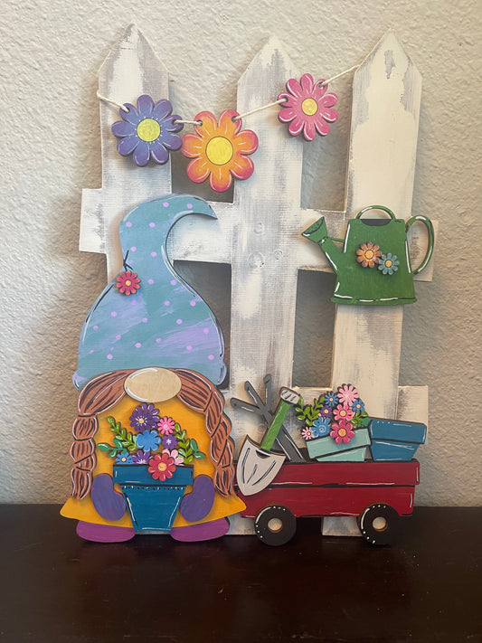Spring Flower Gnome Set