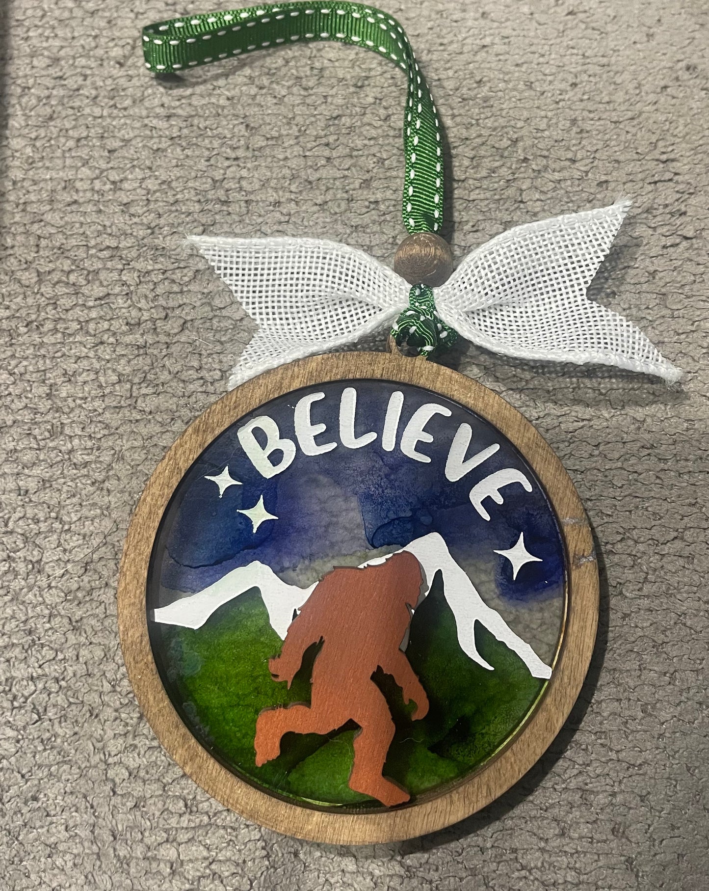 Believe Acrylic Sasquatch