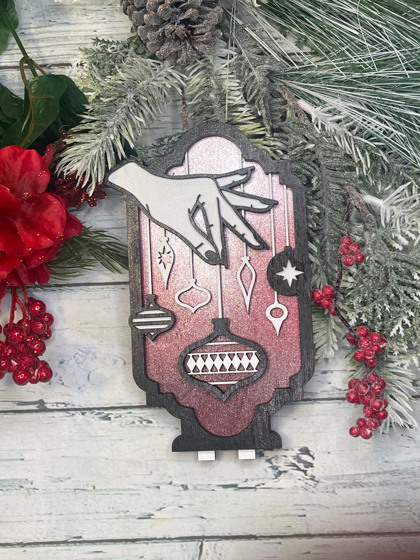 Winter Witch hand - Ornament