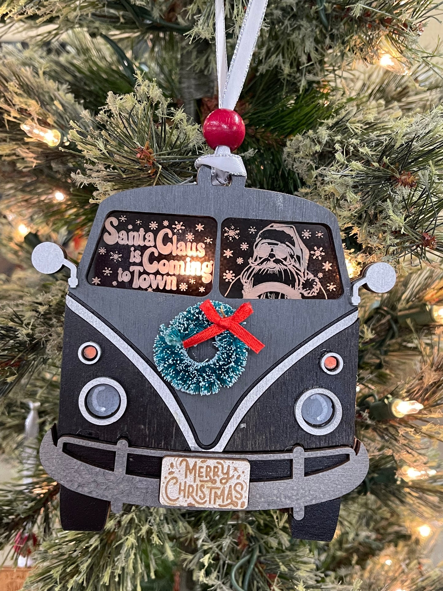 Retro Bus Ornament