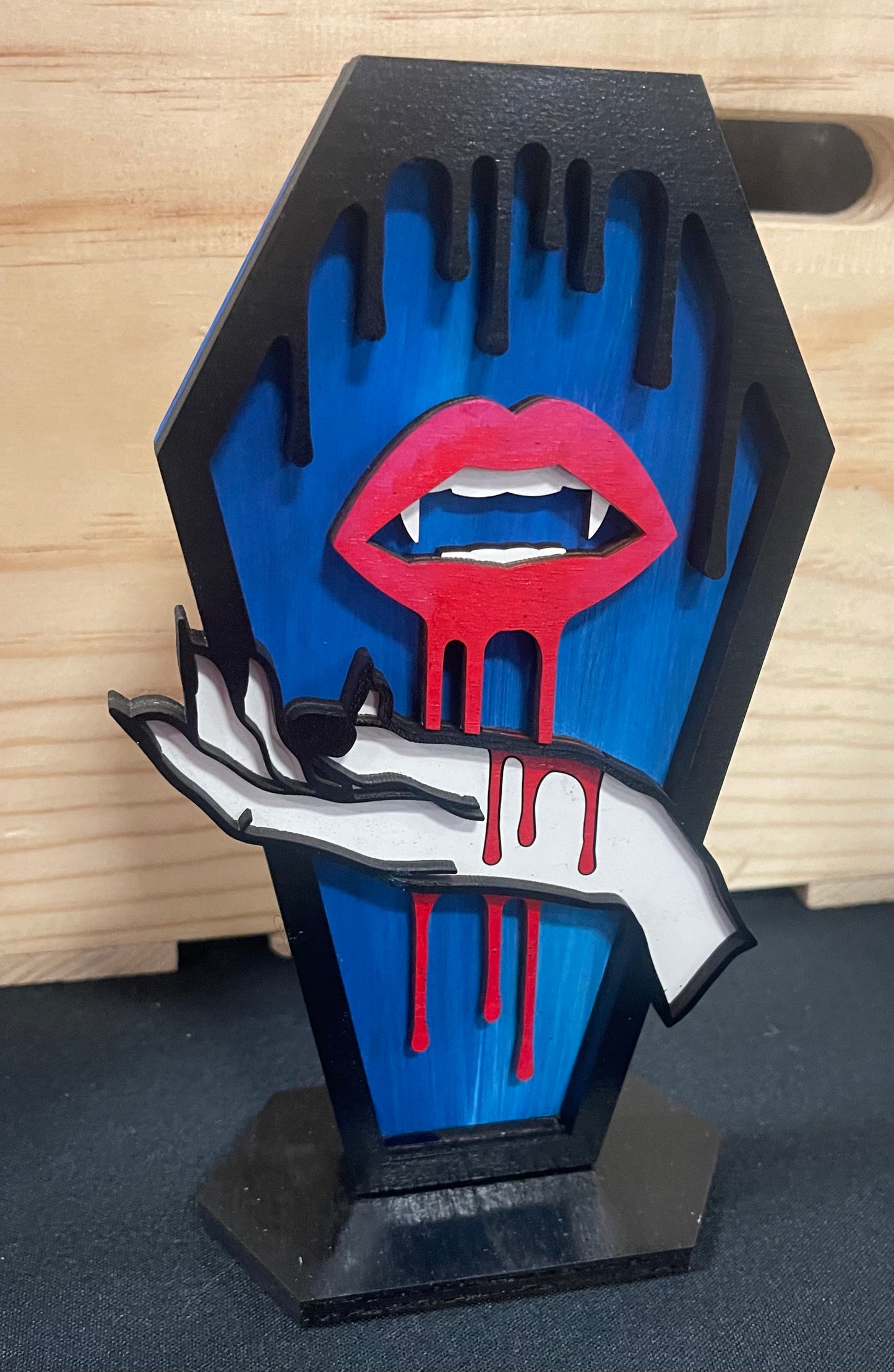 Love Bites Coffin Hand