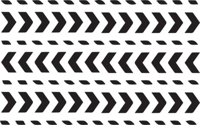 Mail Border Stencil