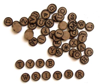 Typewriter Key Alphas