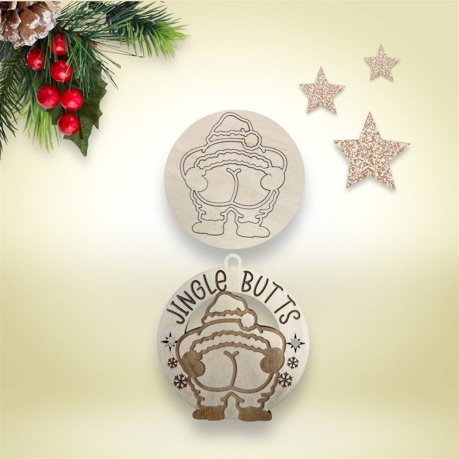 Christmas Ornaments - Ready to Paint