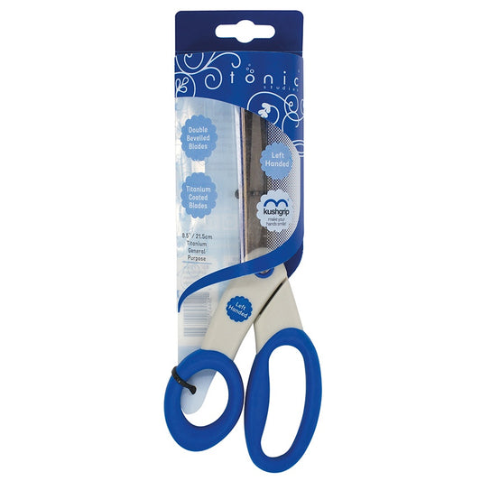 Tonic Studios Kushgrip General Purpose Scissors - Left Handed 8.5"