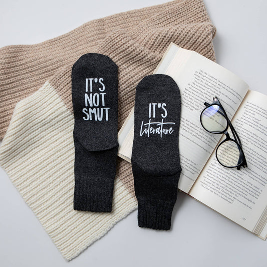 "It's Not Smut, It's Literature"  Women's Socks