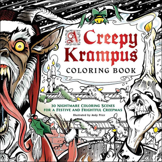 Creepy Krampus Coloring Book by