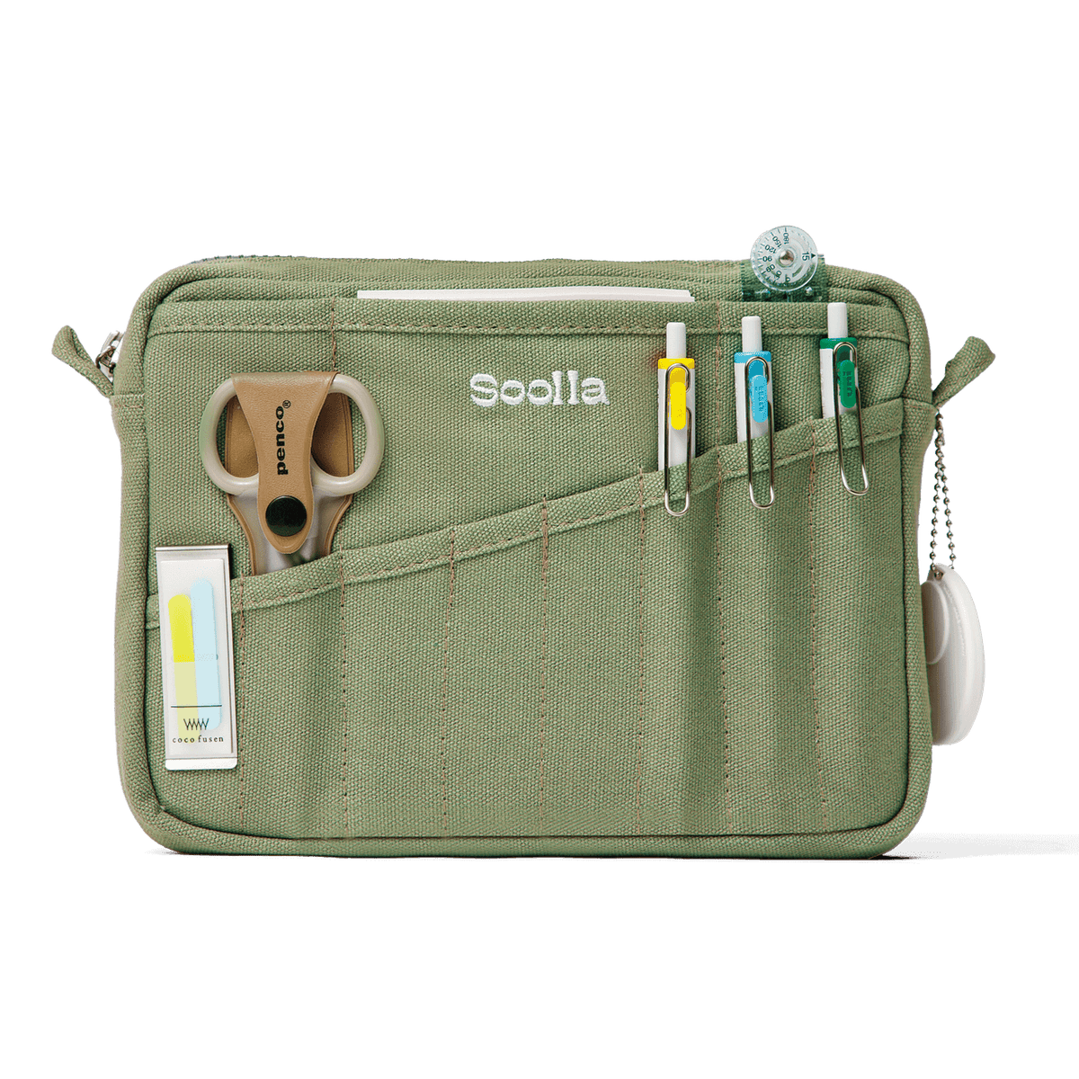 Soolla® Studio Pouch, Graphite (Stationery Pouch)