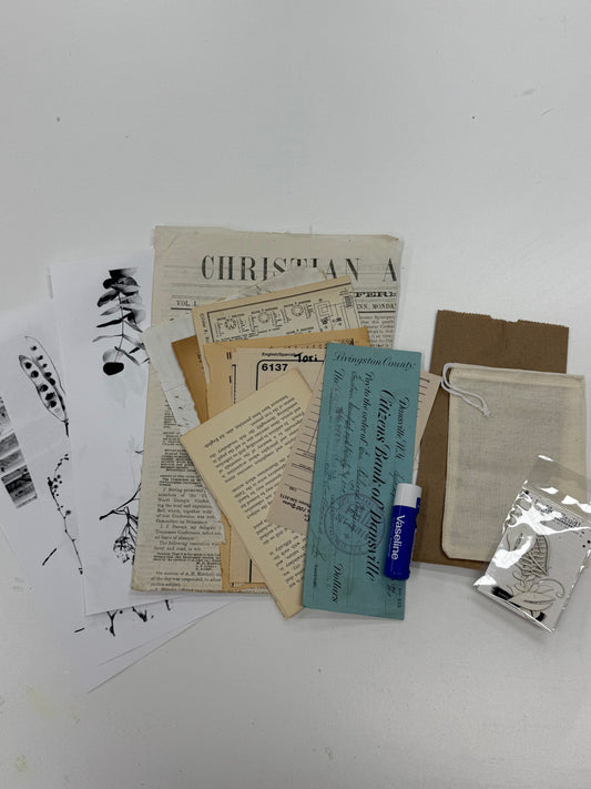 Vintage Ephemera Packs - Floral Image Transfers