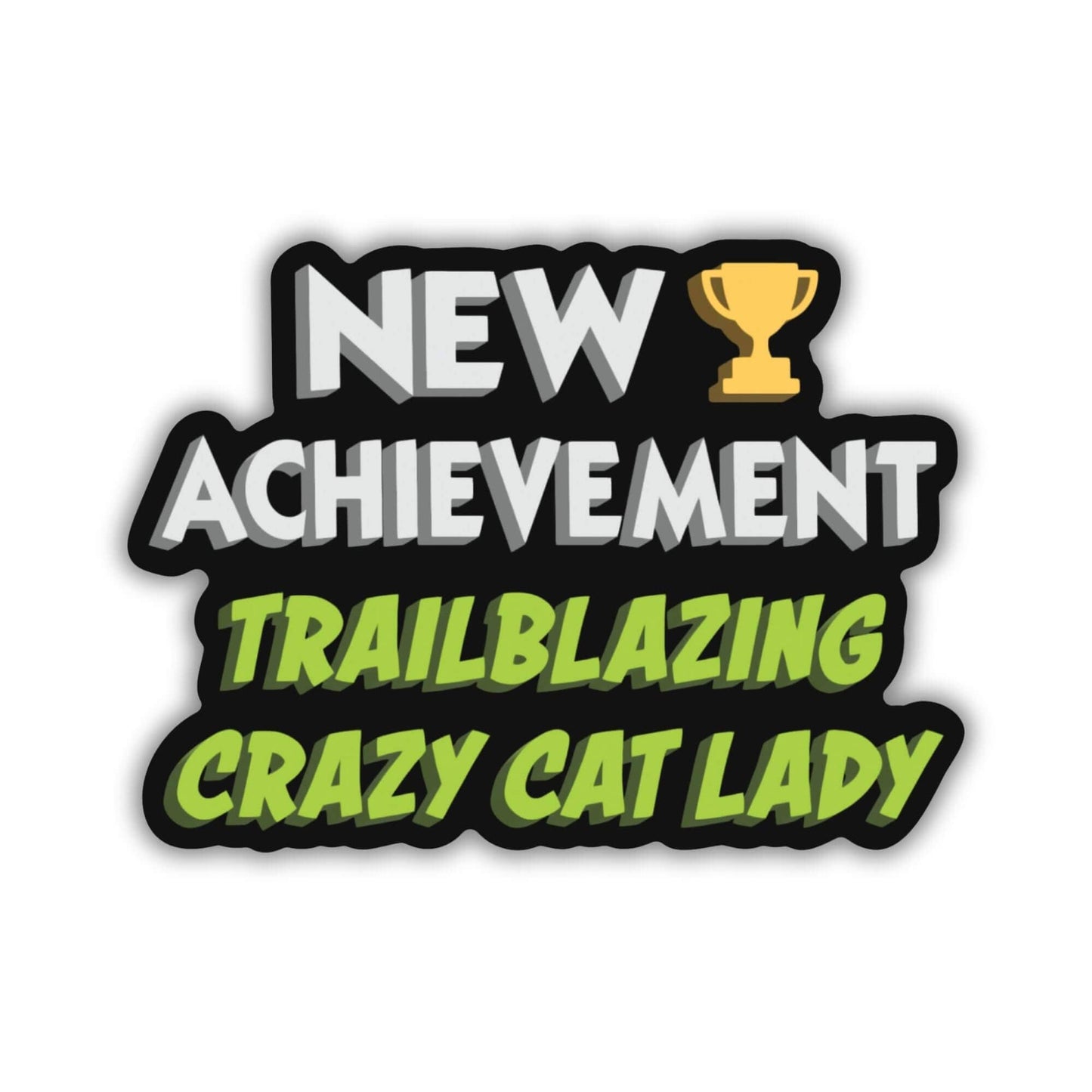Trailblazing Crazy Cat Lady Sticker | Dungeon Crawler Carl
