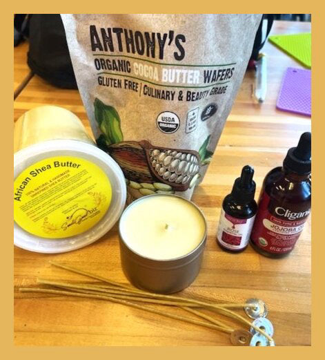 Create a S.I.L.C (Soothing-Invigorating-Luxurious-Candle) for your skin