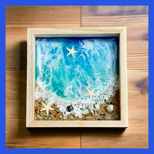 UV Resin Seascape Shadowbox