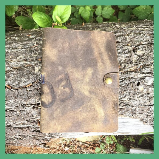 Create Your Own Mini Leather Bound Journal Class