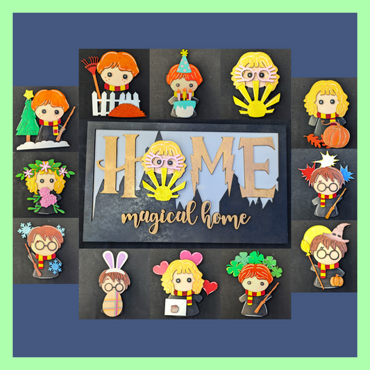 HP Home Magical Home Interchangable Sign