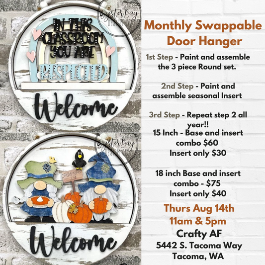 Pumpkin Gnomes and Classroom Love - August Inserts